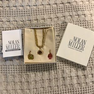 Nolan Miller Glamour Collection necklace/pendant set
